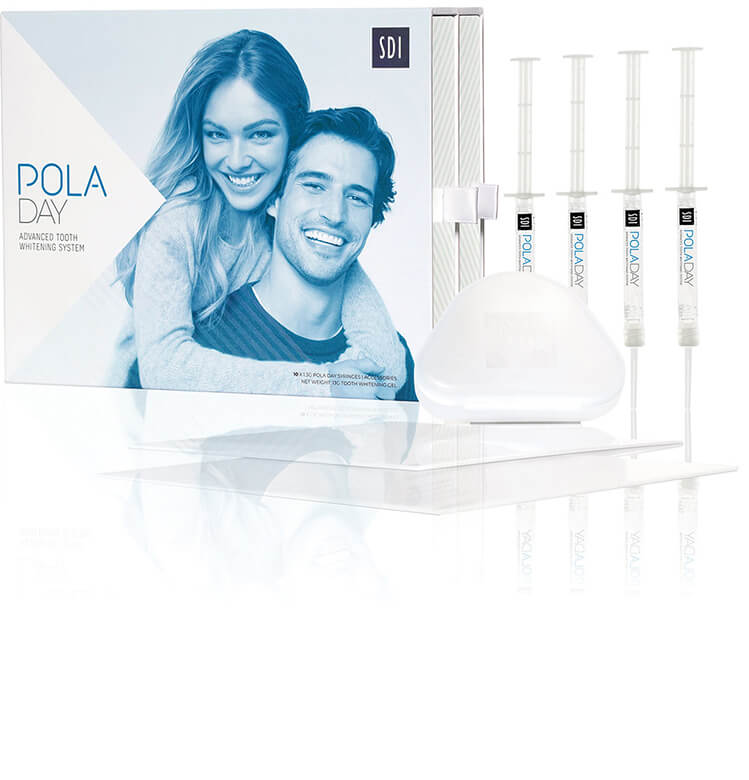 Poladay at-home teeth whitening 